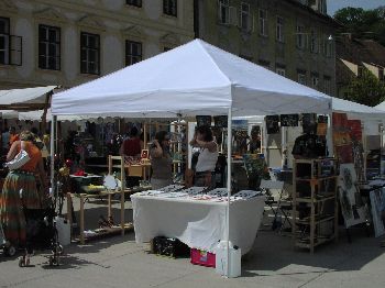 Muttertagsmarkt Karmeliterplatz Graz 2006
